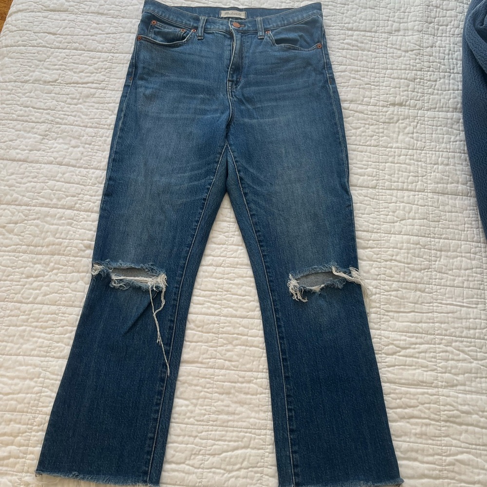 Madewell High Riser Demi Boot Jeans - Picture 5 of 5